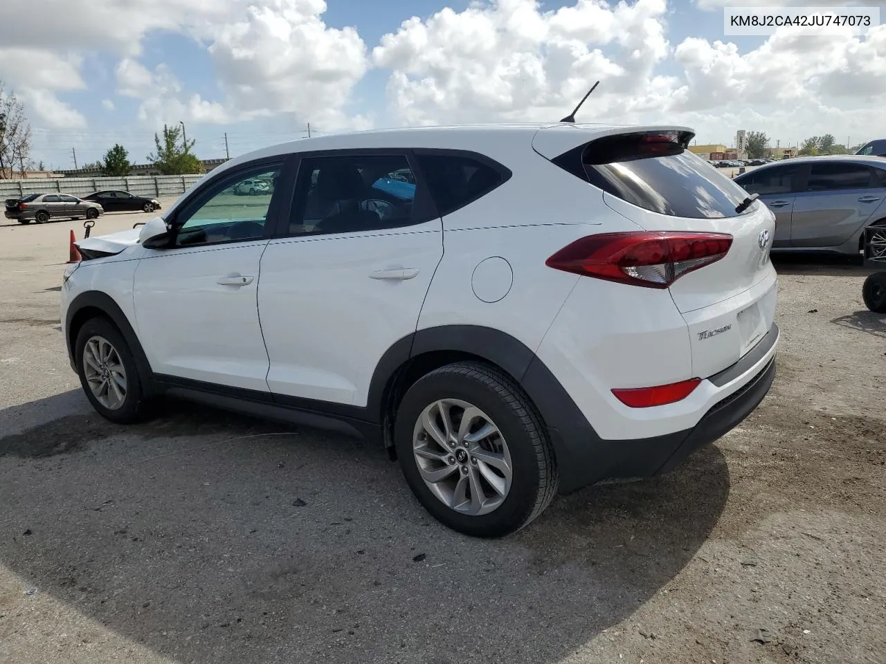 2018 Hyundai Tucson Se VIN: KM8J2CA42JU747073 Lot: 78898084