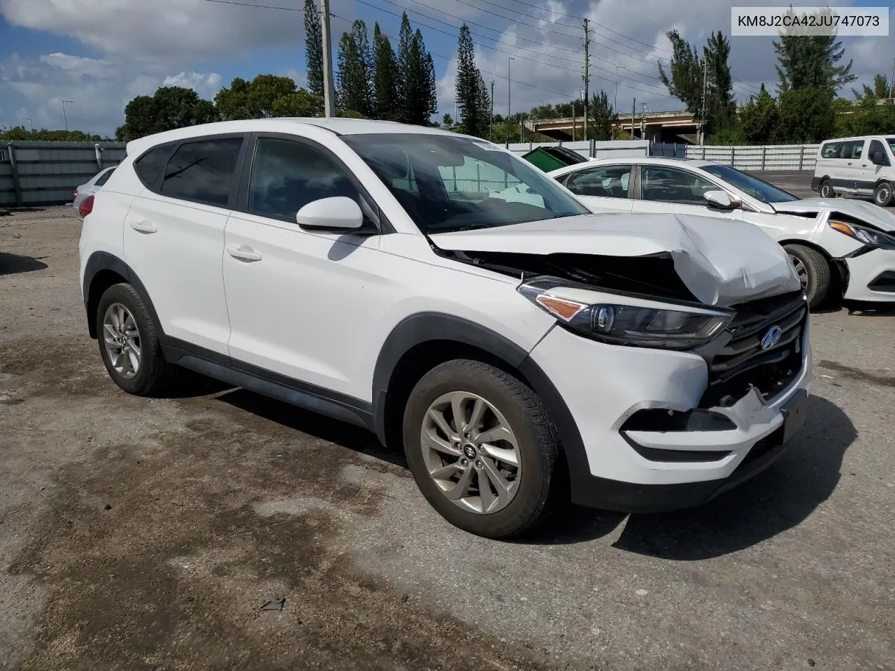 2018 Hyundai Tucson Se VIN: KM8J2CA42JU747073 Lot: 78898084