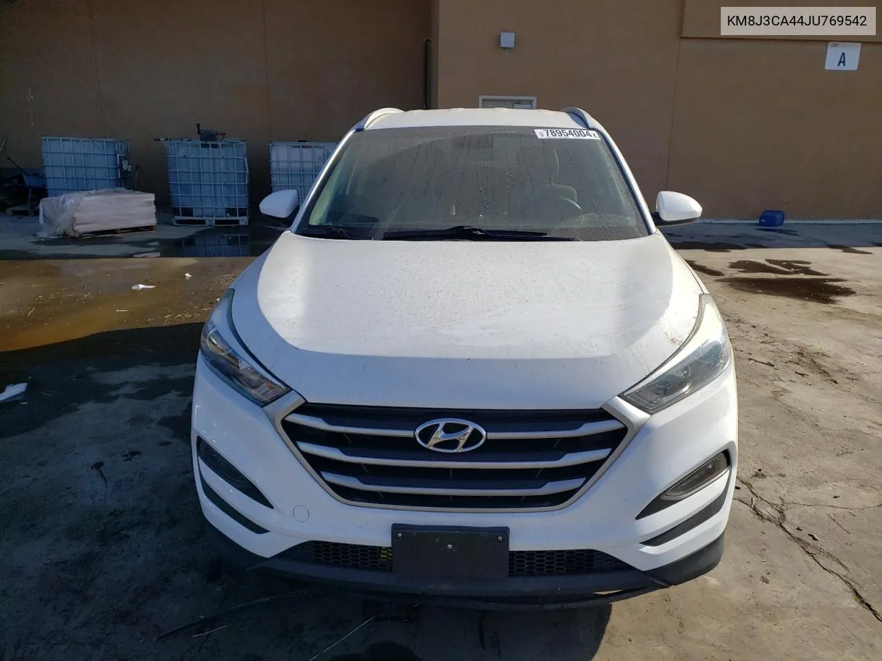 2018 Hyundai Tucson Sel VIN: KM8J3CA44JU769542 Lot: 78954004