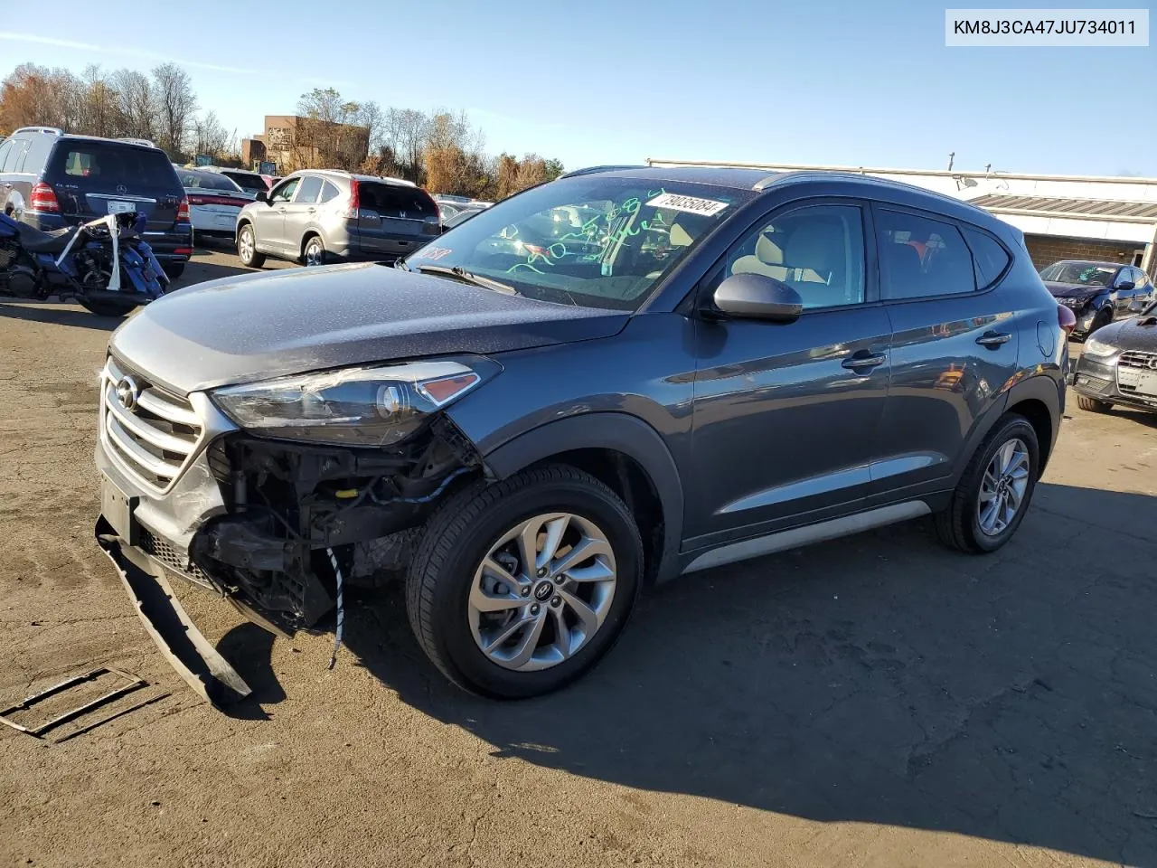 2018 Hyundai Tucson Sel VIN: KM8J3CA47JU734011 Lot: 79035084