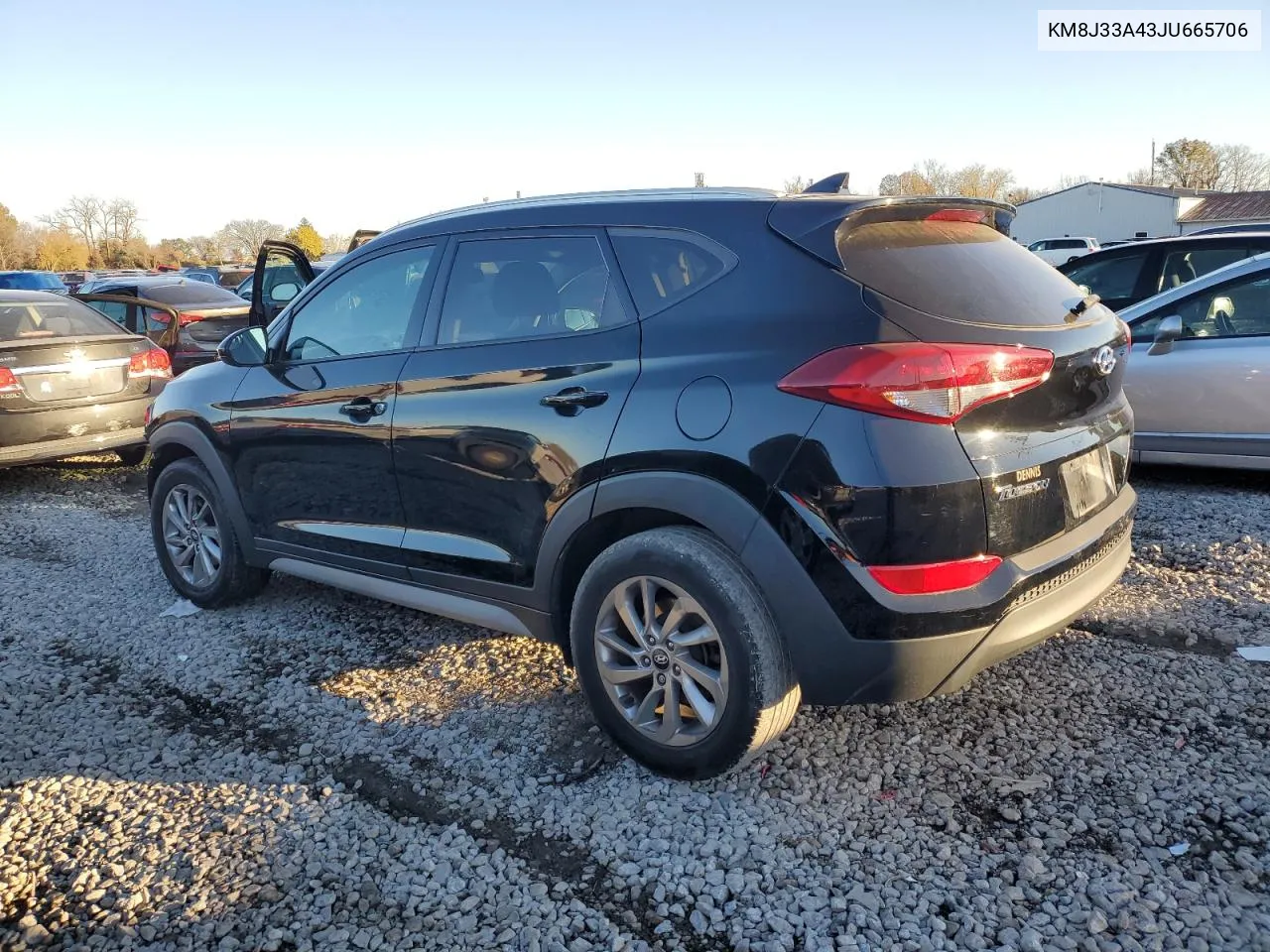 2018 Hyundai Tucson Sel VIN: KM8J33A43JU665706 Lot: 79082104