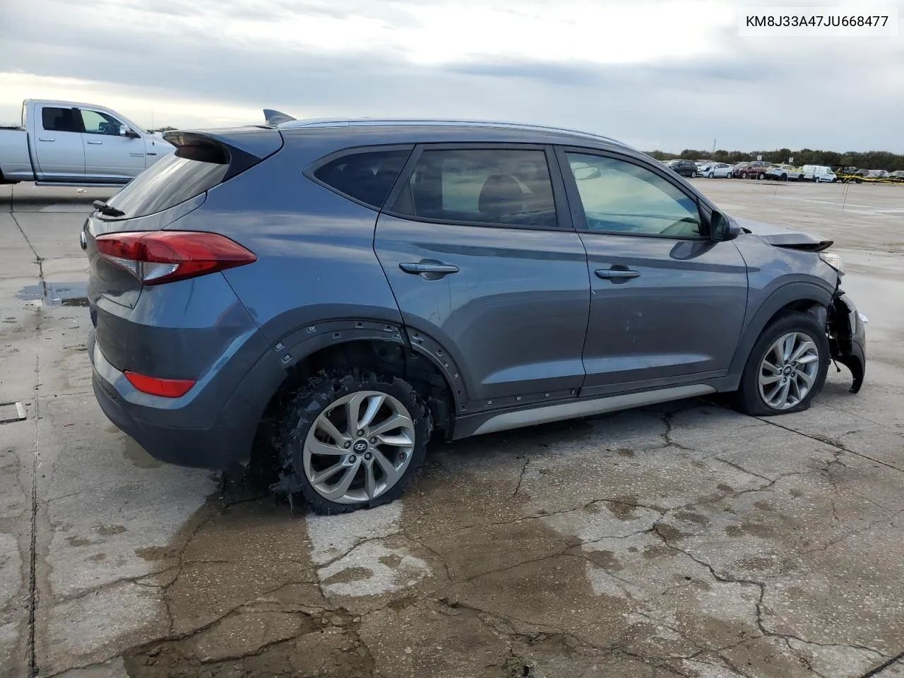 2018 Hyundai Tucson Sel VIN: KM8J33A47JU668477 Lot: 79309704