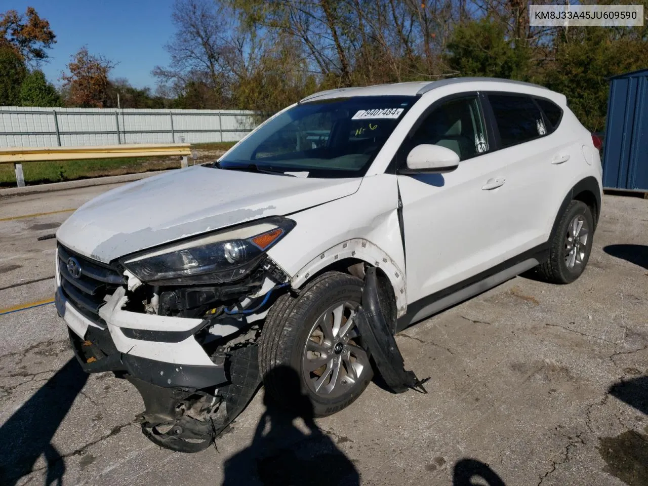 2018 Hyundai Tucson Sel VIN: KM8J33A45JU609590 Lot: 79407484