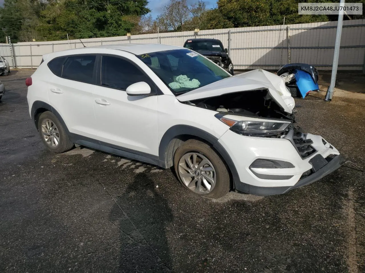 2018 Hyundai Tucson Se VIN: KM8J2CA48JU701473 Lot: 79445714