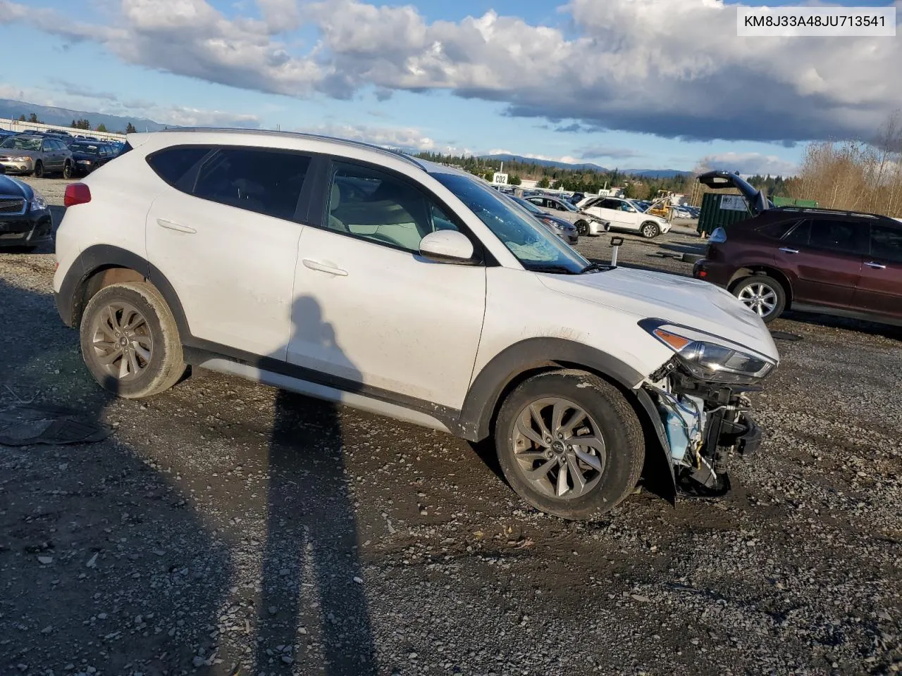 2018 Hyundai Tucson Sel VIN: KM8J33A48JU713541 Lot: 79635174