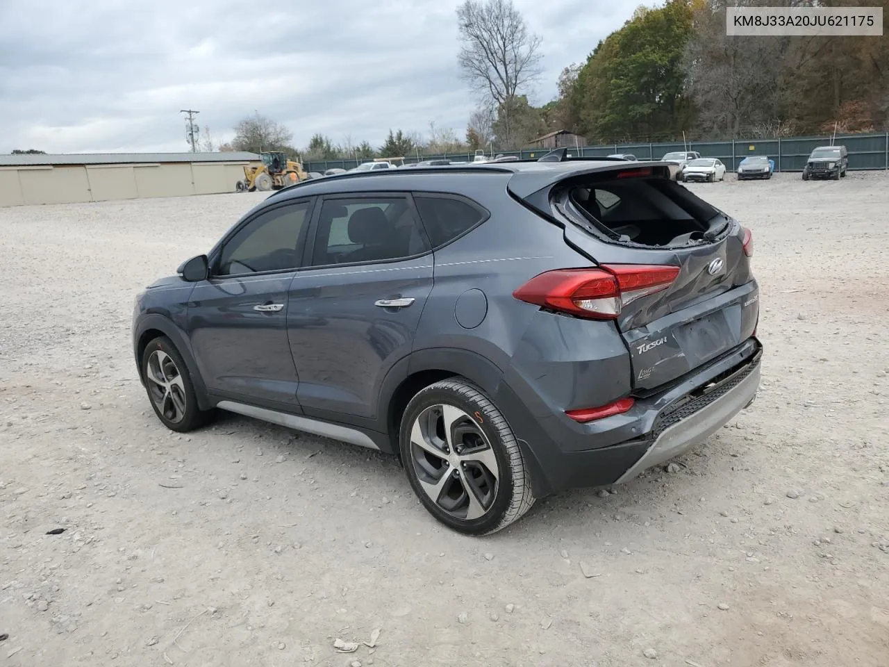 2018 Hyundai Tucson Value VIN: KM8J33A20JU621175 Lot: 79798304