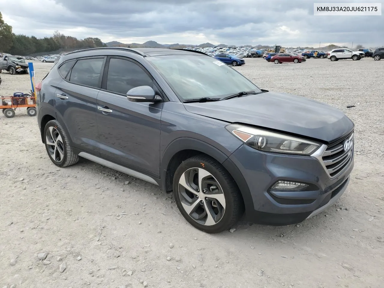 2018 Hyundai Tucson Value VIN: KM8J33A20JU621175 Lot: 79798304