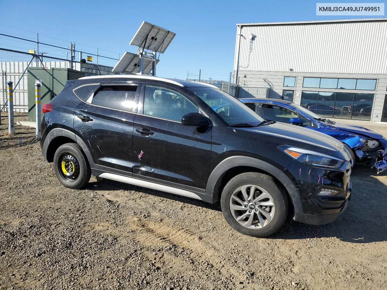 2018 Hyundai Tucson Sel VIN: KM8J3CA49JU749951 Lot: 79975114