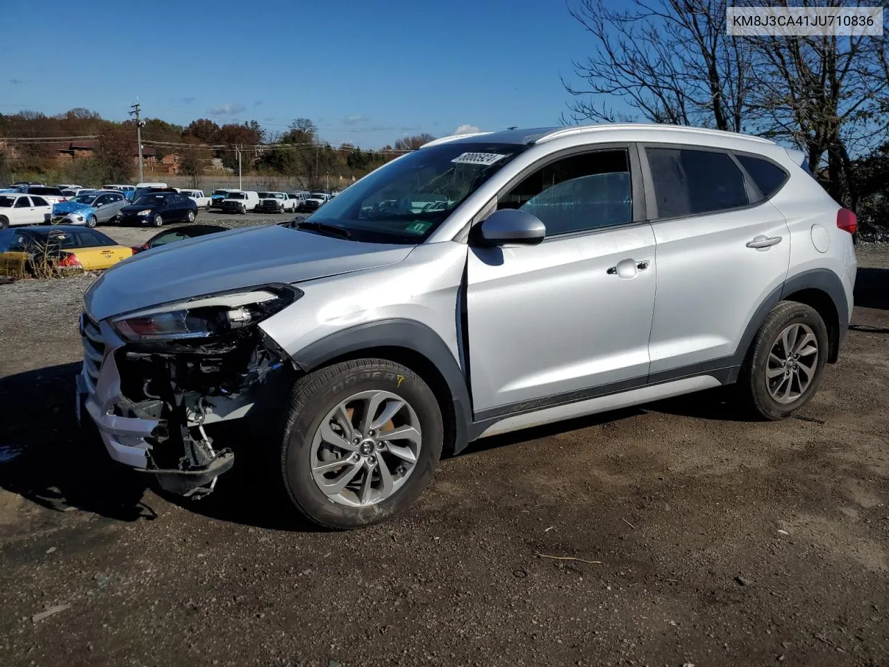 2018 Hyundai Tucson Sel VIN: KM8J3CA41JU710836 Lot: 80085924