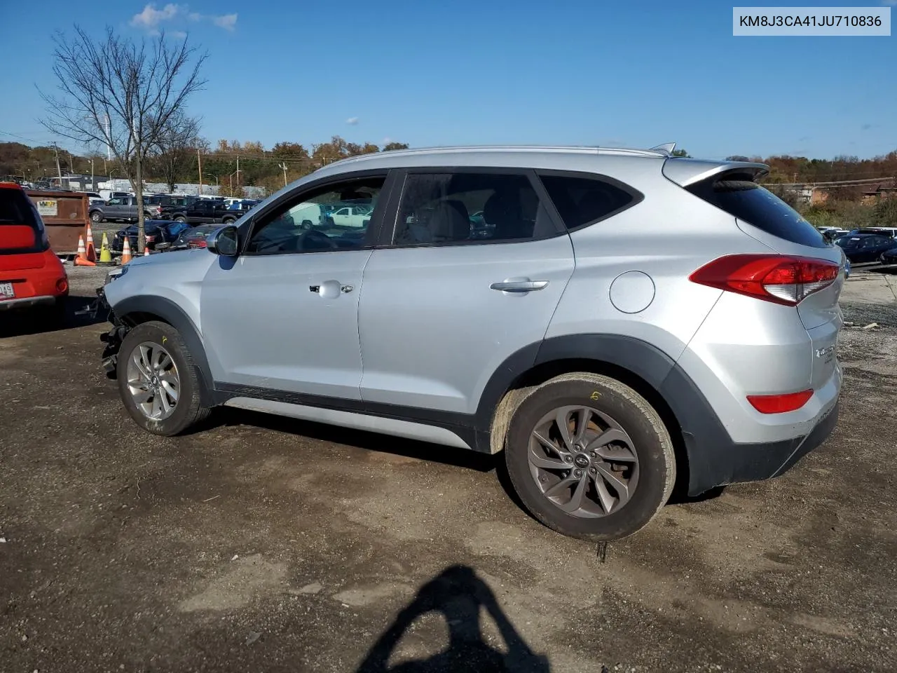 2018 Hyundai Tucson Sel VIN: KM8J3CA41JU710836 Lot: 80085924