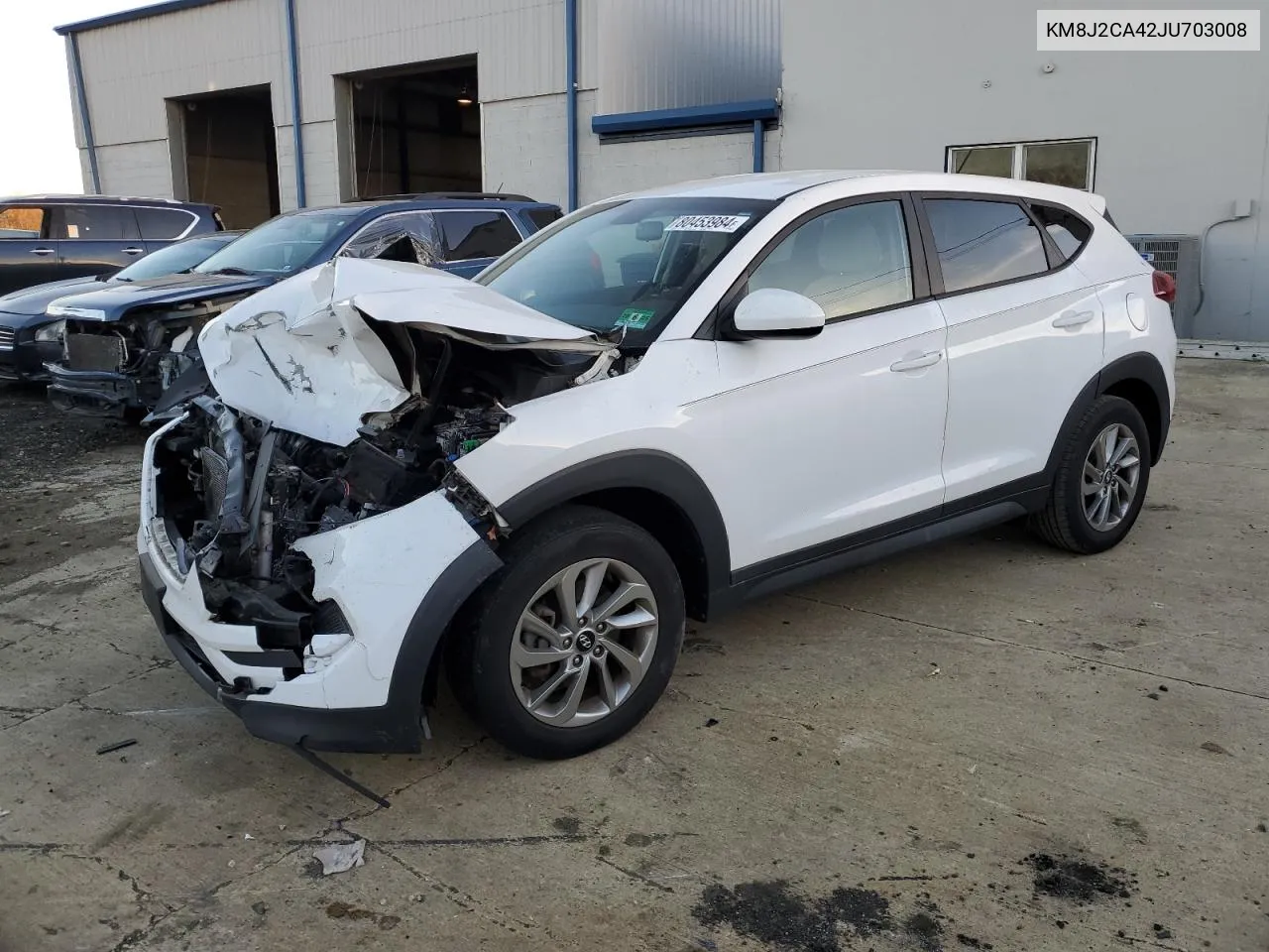 2018 Hyundai Tucson Se VIN: KM8J2CA42JU703008 Lot: 80453984