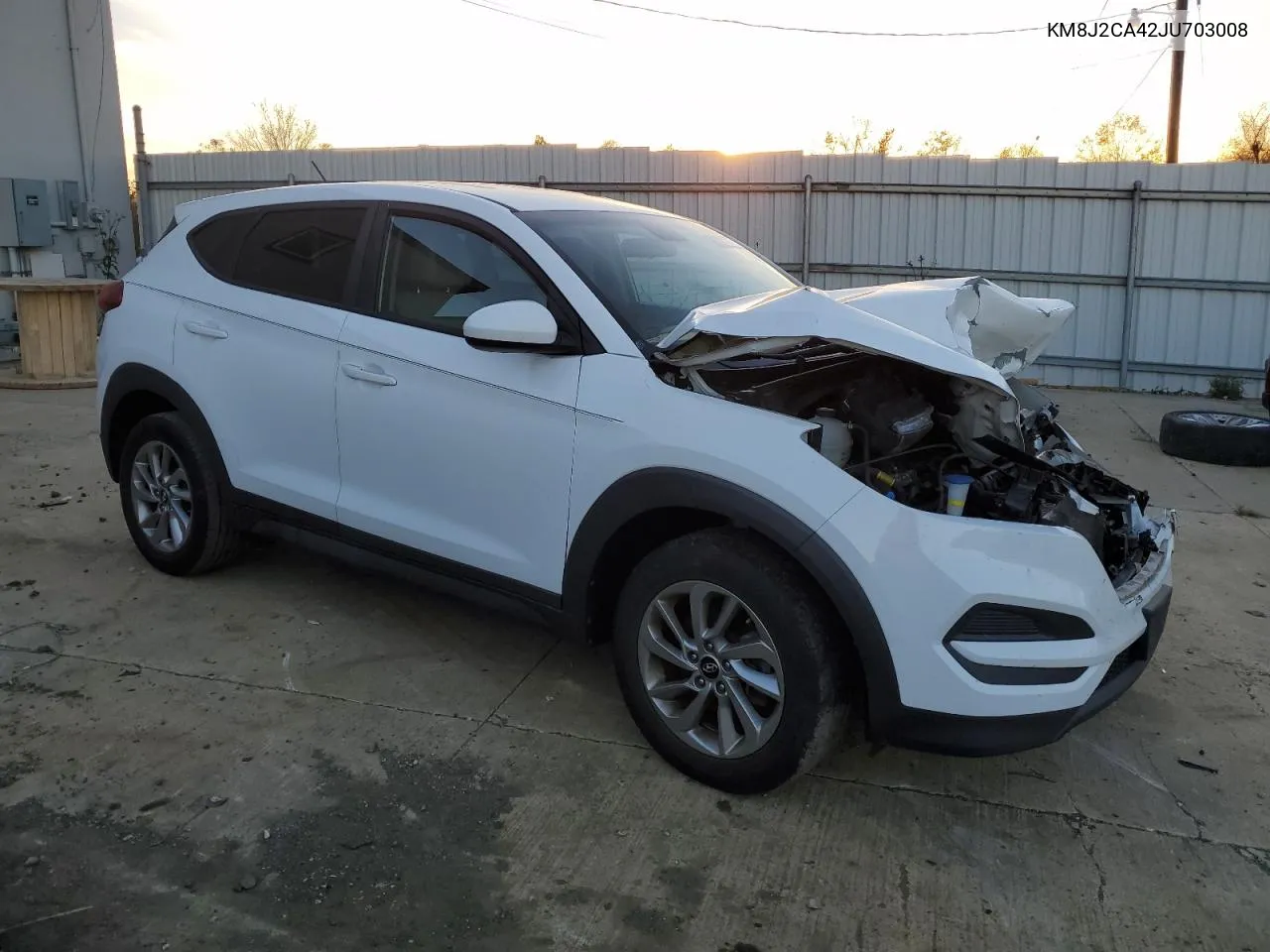 2018 Hyundai Tucson Se VIN: KM8J2CA42JU703008 Lot: 80453984