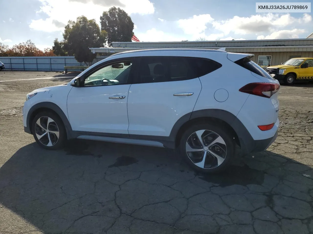 2018 Hyundai Tucson Limited VIN: KM8J33A26JU789869 Lot: 80507384