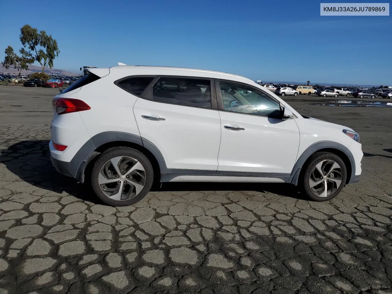 2018 Hyundai Tucson Limited VIN: KM8J33A26JU789869 Lot: 80507384