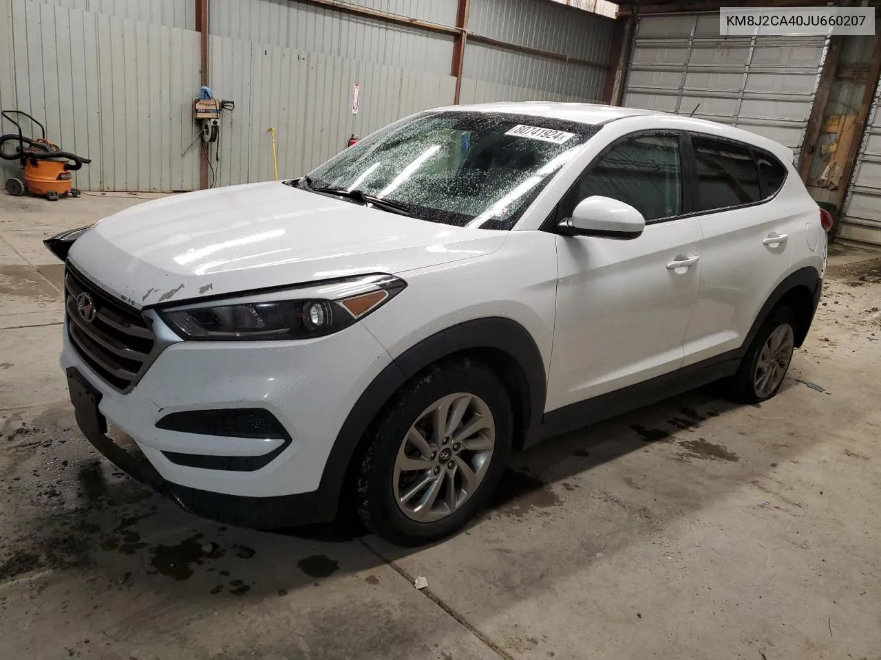 2018 Hyundai Tucson Se VIN: KM8J2CA40JU660207 Lot: 80741924