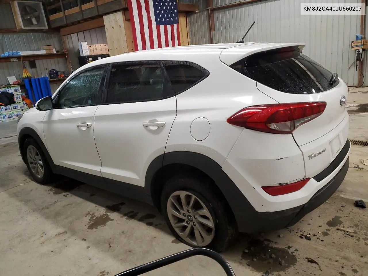 2018 Hyundai Tucson Se VIN: KM8J2CA40JU660207 Lot: 80741924