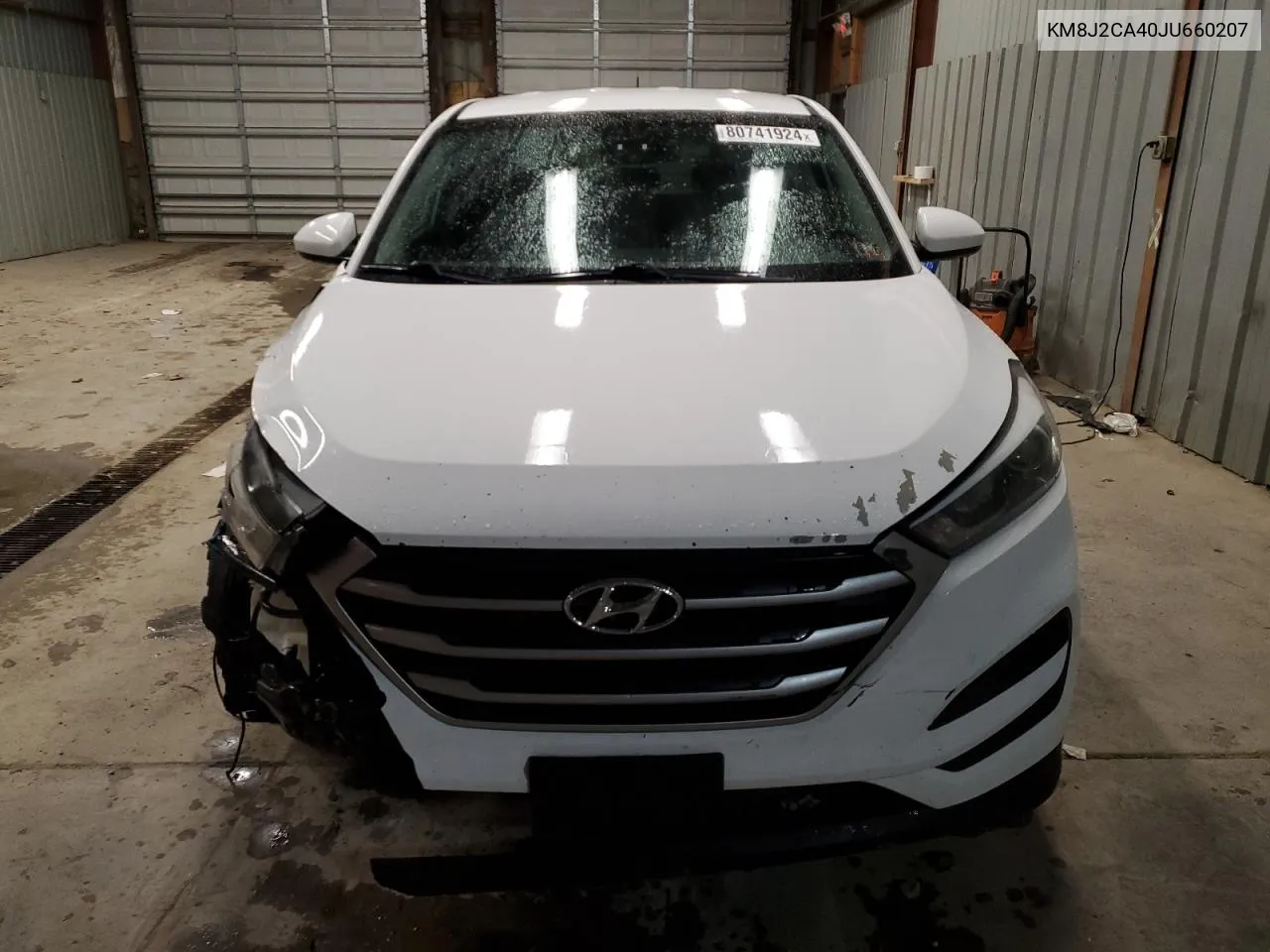 2018 Hyundai Tucson Se VIN: KM8J2CA40JU660207 Lot: 80741924