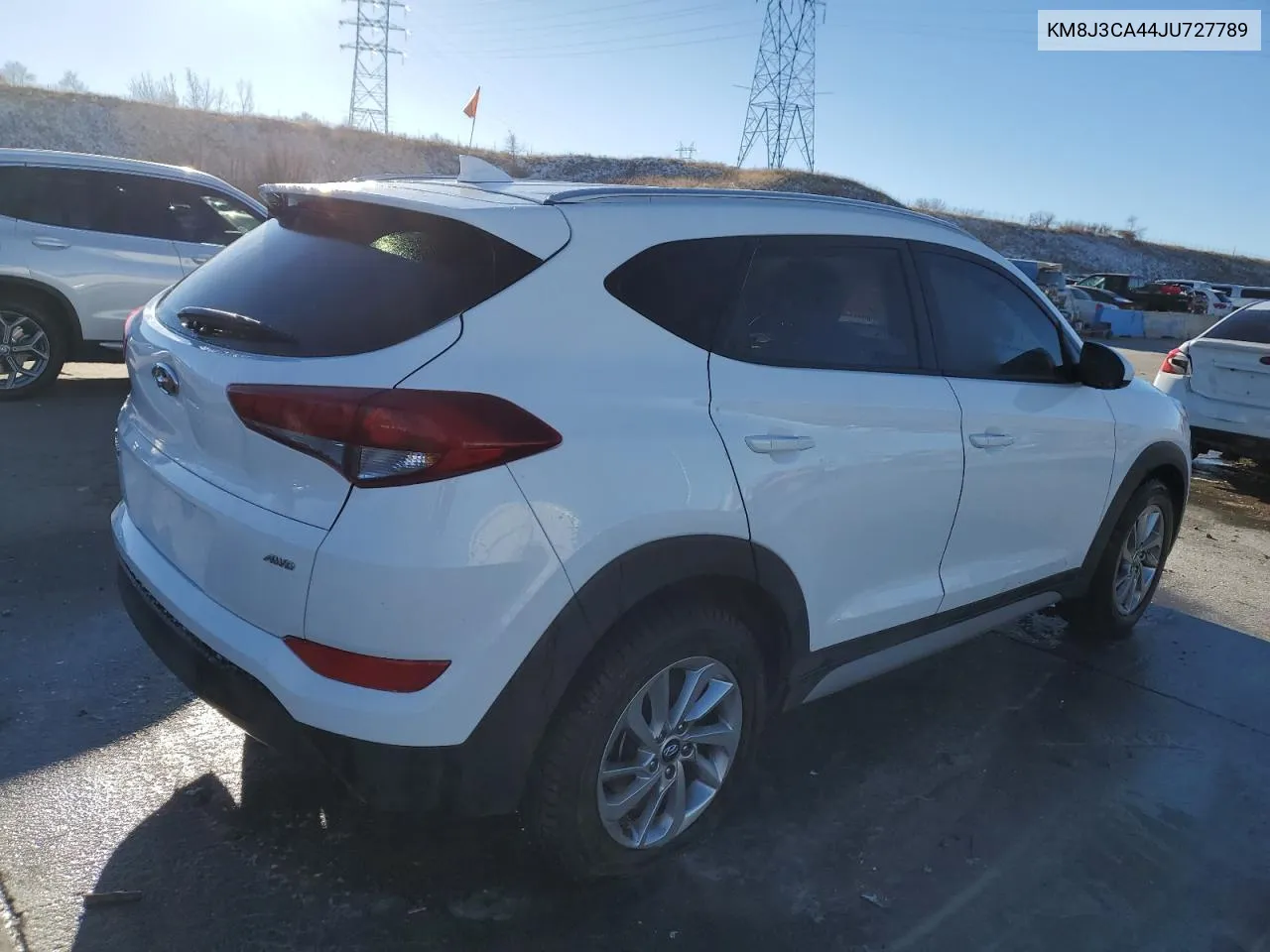 2018 Hyundai Tucson Sel VIN: KM8J3CA44JU727789 Lot: 81065193