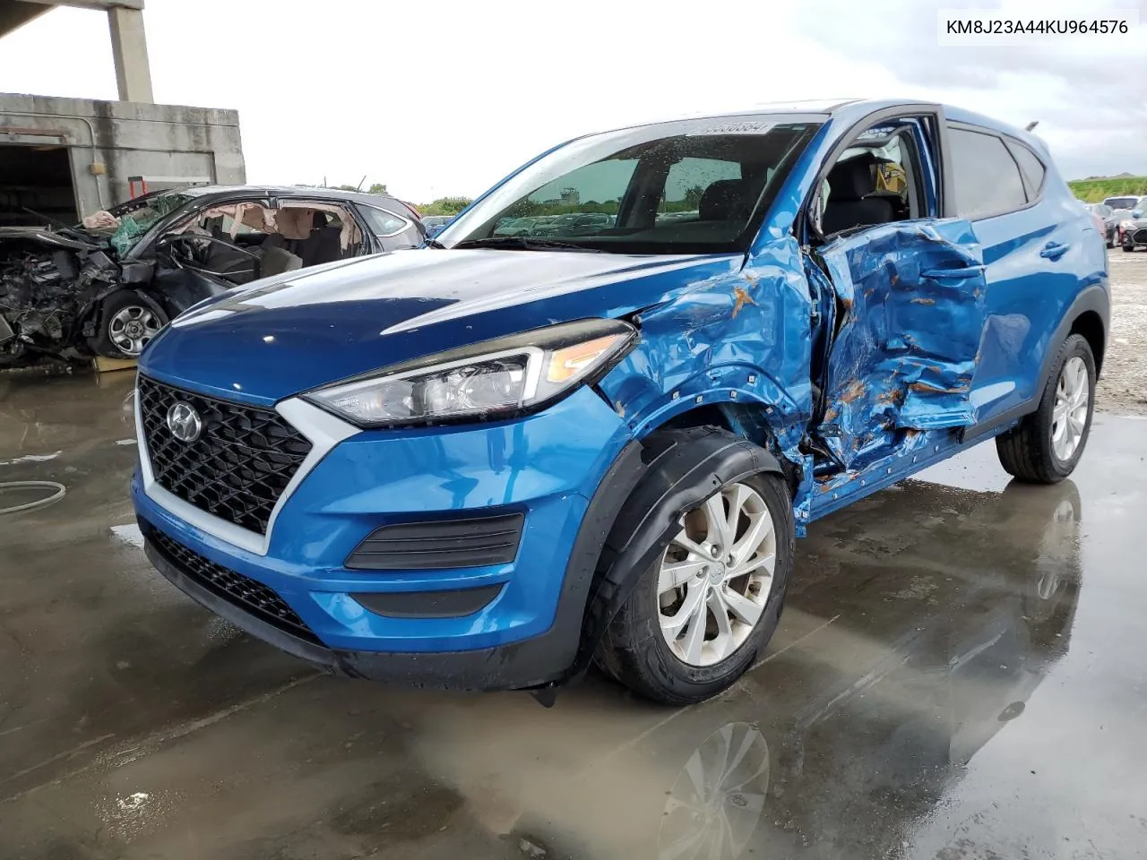 2019 Hyundai Tucson Se VIN: KM8J23A44KU964576 Lot: 45530384