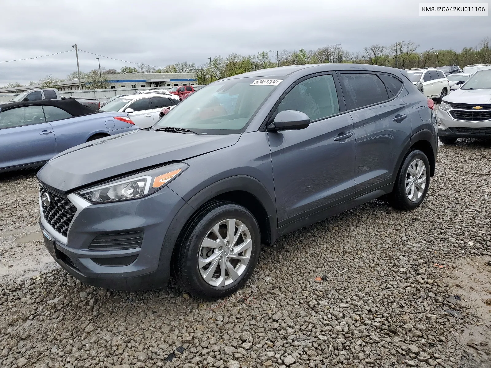 2019 Hyundai Tucson Se VIN: KM8J2CA42KU011106 Lot: 50461104