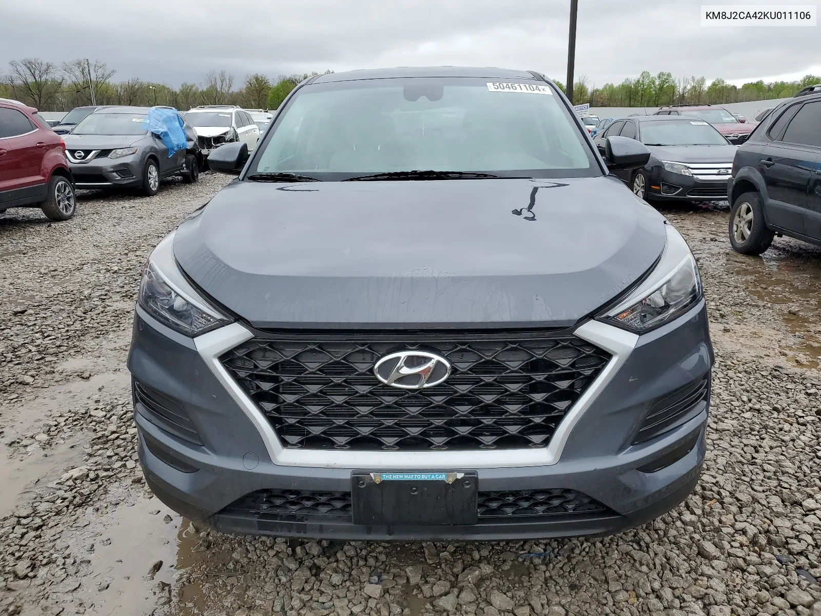 2019 Hyundai Tucson Se VIN: KM8J2CA42KU011106 Lot: 50461104