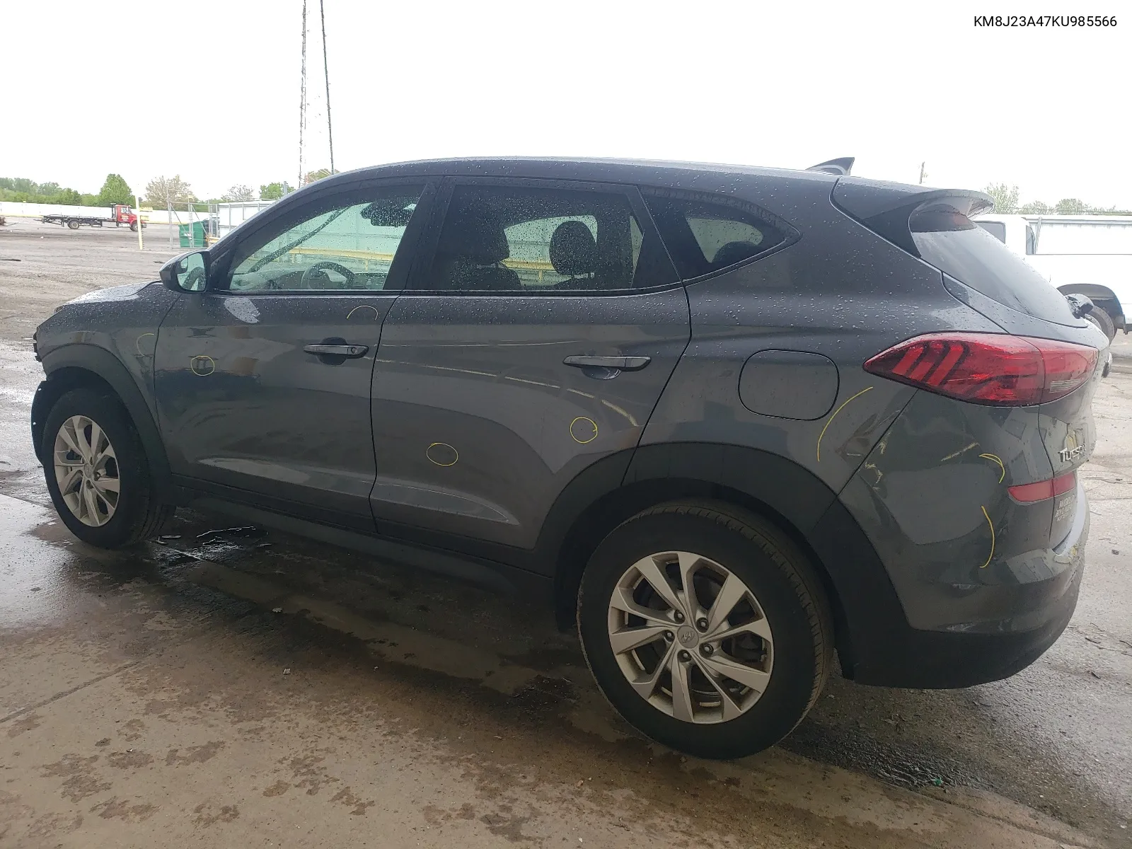 2019 Hyundai Tucson Se VIN: KM8J23A47KU985566 Lot: 52855384