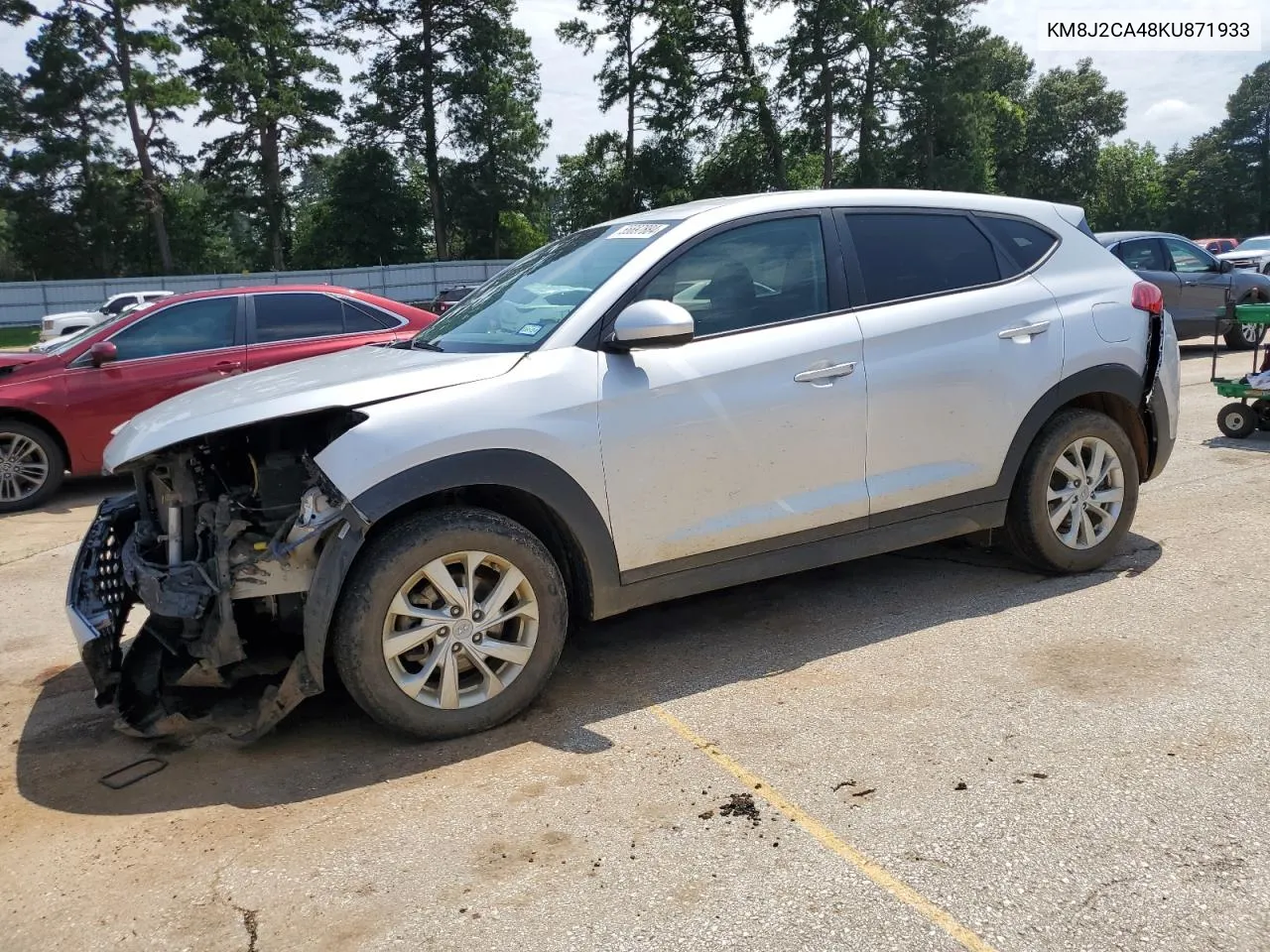 2019 Hyundai Tucson Se VIN: KM8J2CA48KU871933 Lot: 55697884