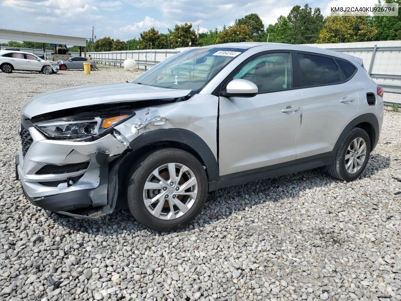 2019 Hyundai Tucson Se VIN: KM8J2CA40KU926794 Lot: 55964044