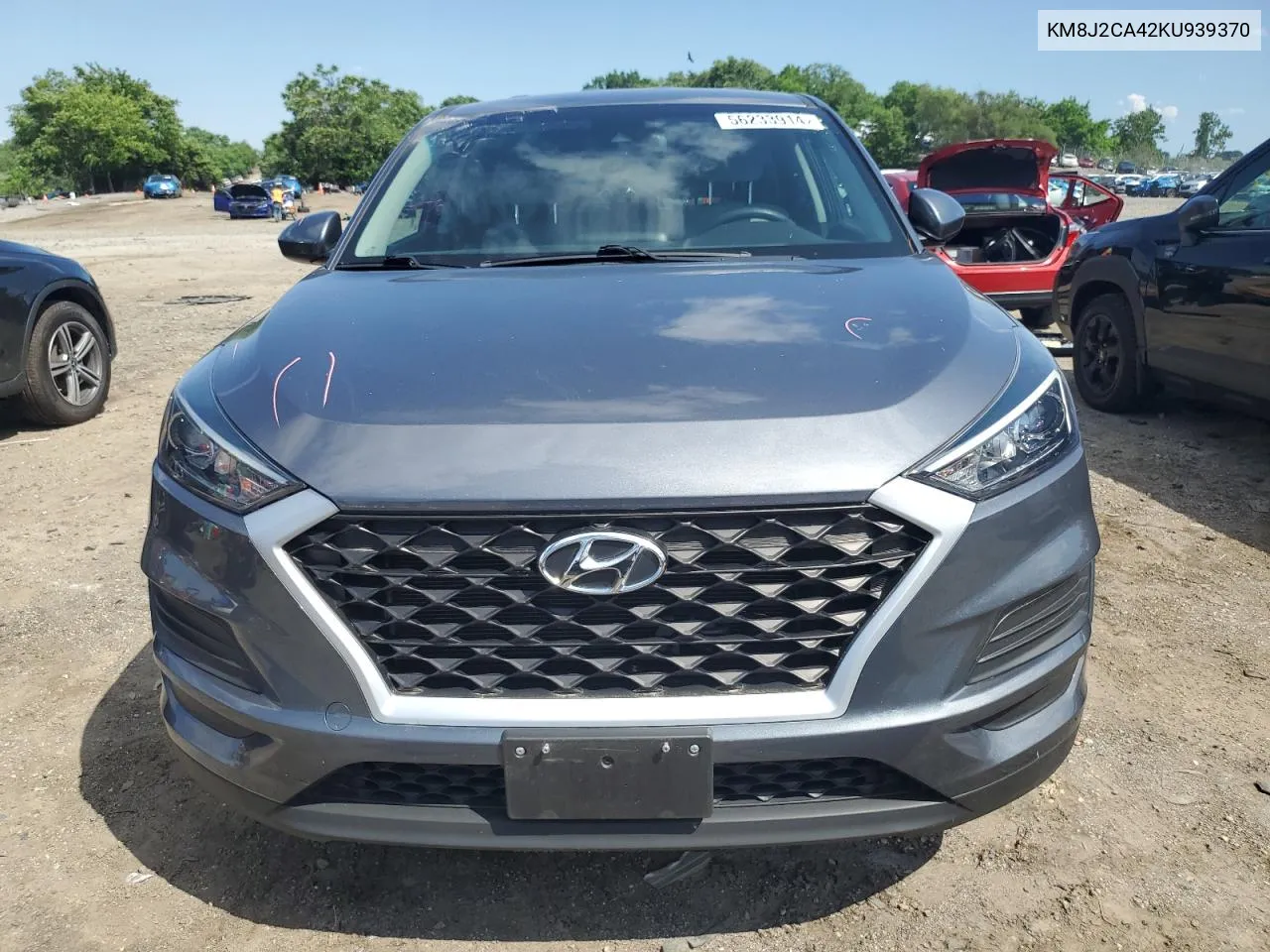 2019 Hyundai Tucson Se VIN: KM8J2CA42KU939370 Lot: 56233914