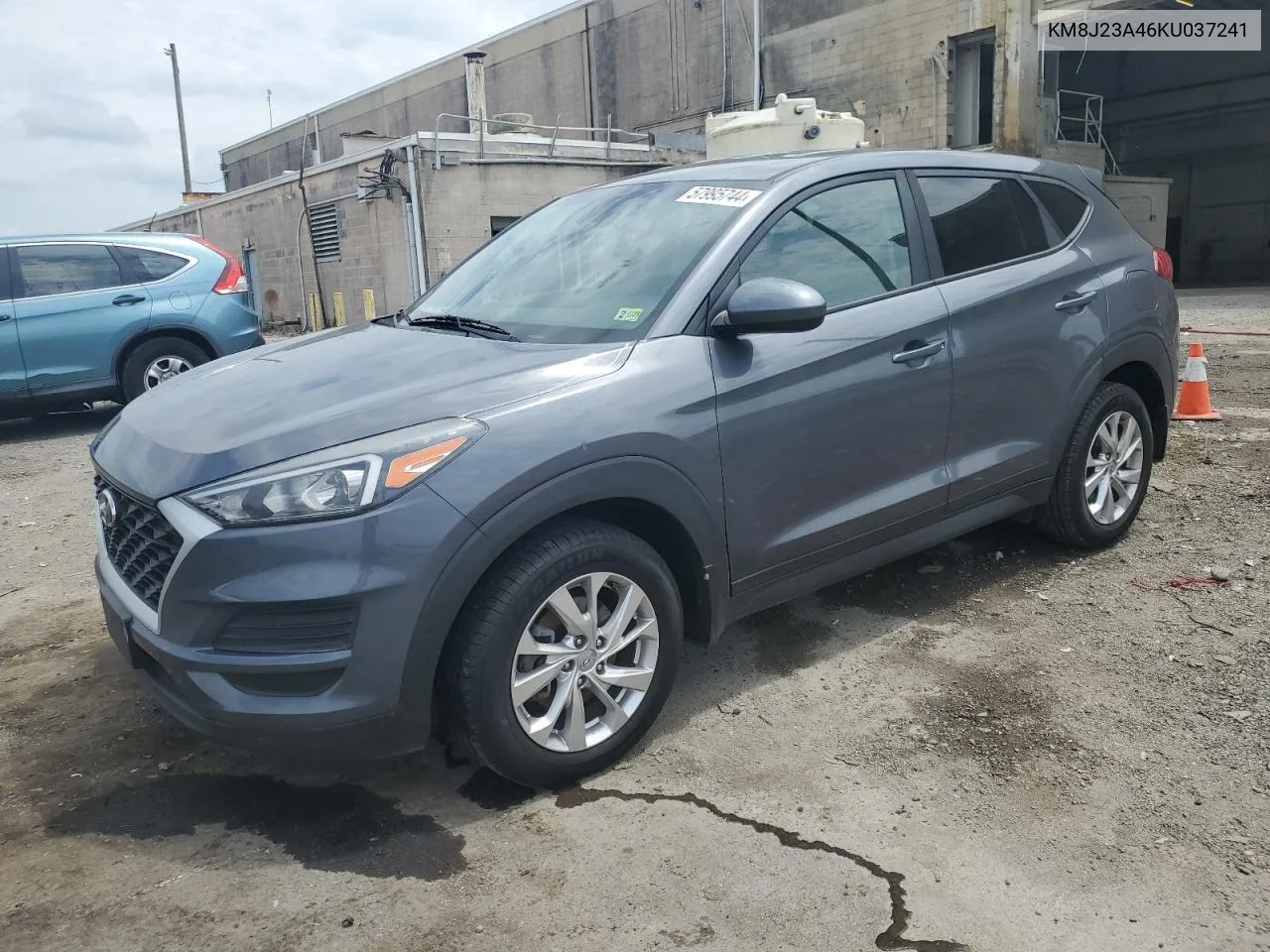 2019 Hyundai Tucson Se VIN: KM8J23A46KU037241 Lot: 57995744