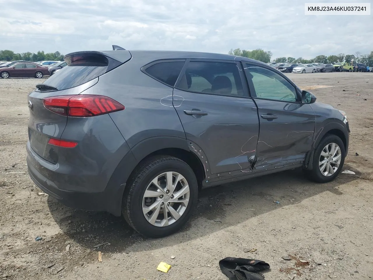 2019 Hyundai Tucson Se VIN: KM8J23A46KU037241 Lot: 57995744