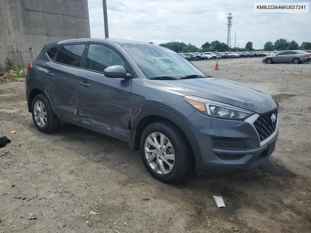 2019 Hyundai Tucson Se VIN: KM8J23A46KU037241 Lot: 57995744