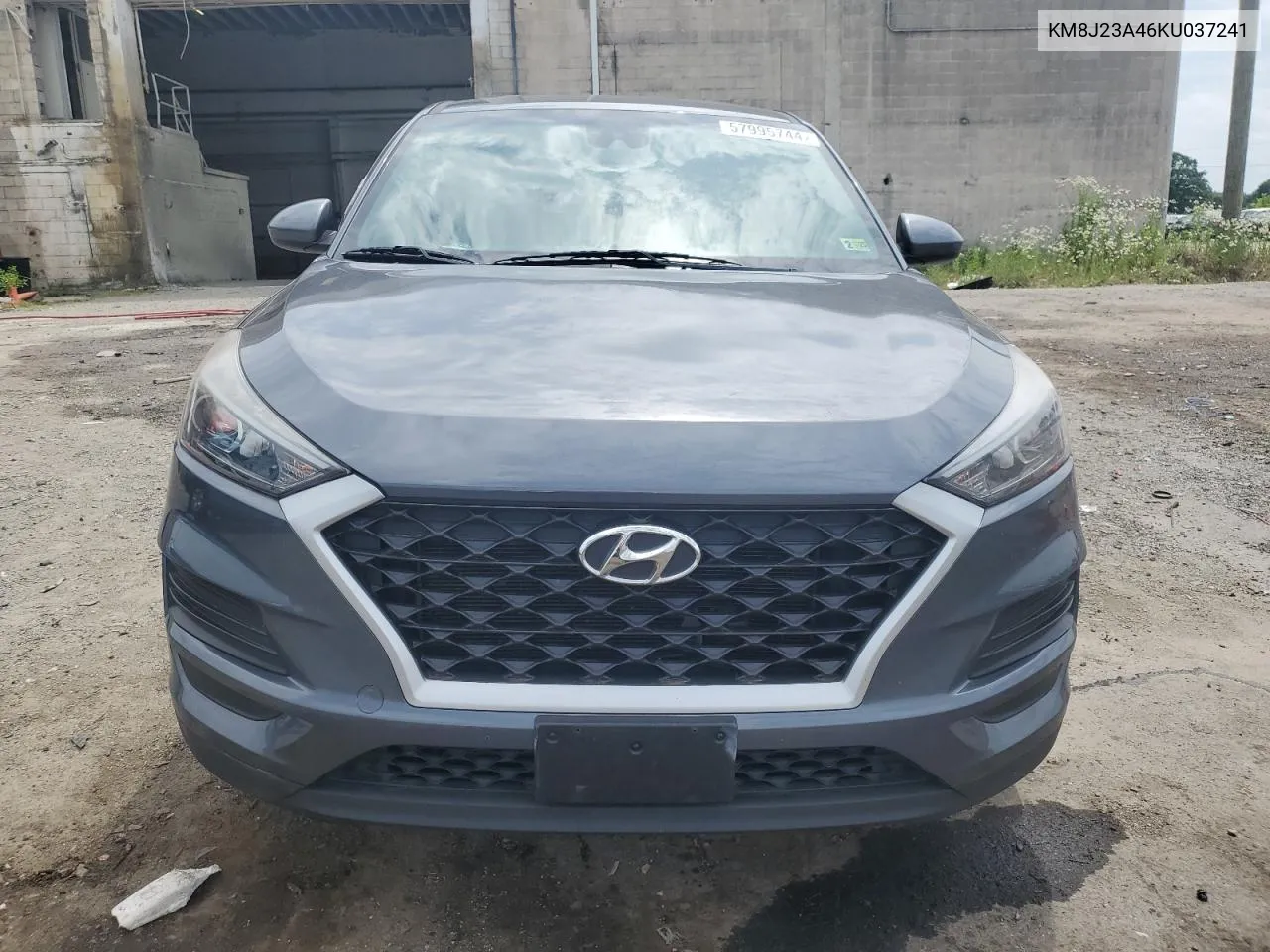 2019 Hyundai Tucson Se VIN: KM8J23A46KU037241 Lot: 57995744