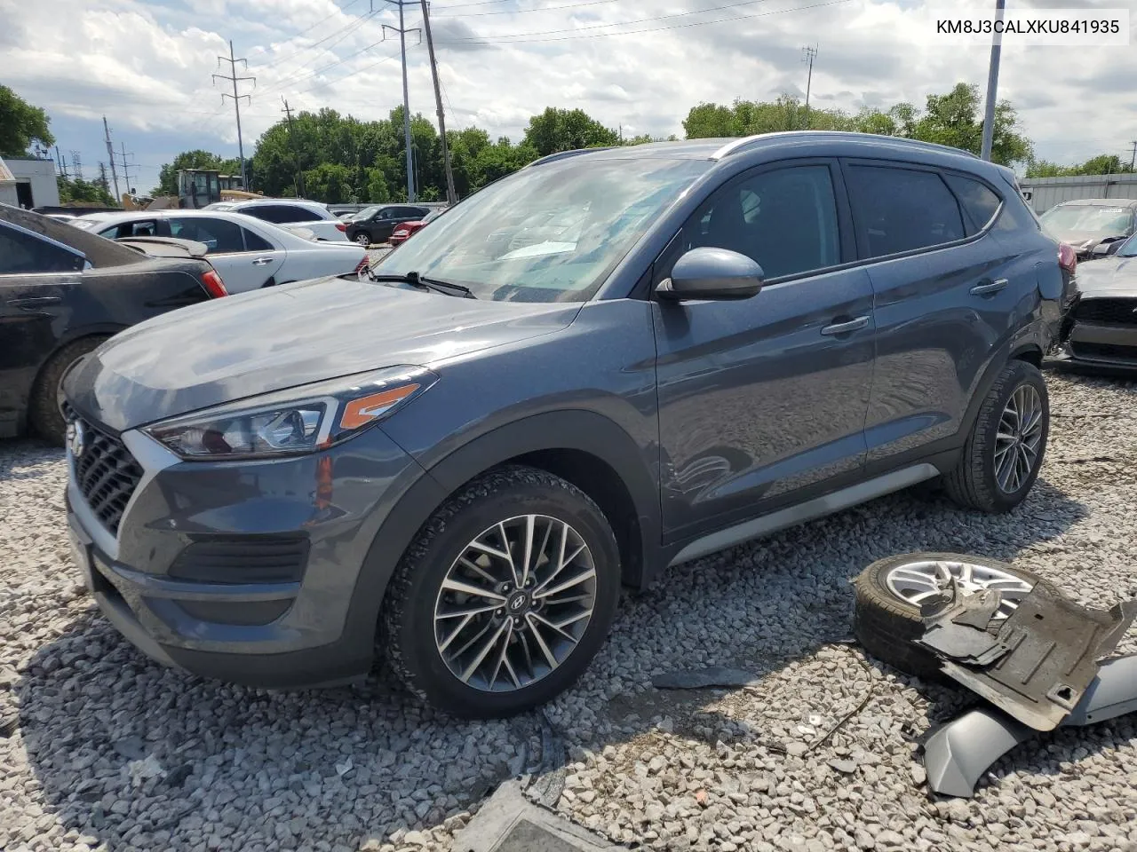 2019 Hyundai Tucson Limited VIN: KM8J3CALXKU841935 Lot: 58908614