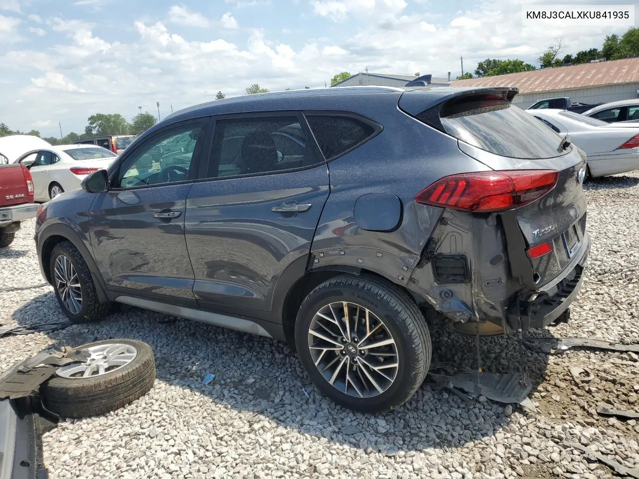 2019 Hyundai Tucson Limited VIN: KM8J3CALXKU841935 Lot: 58908614