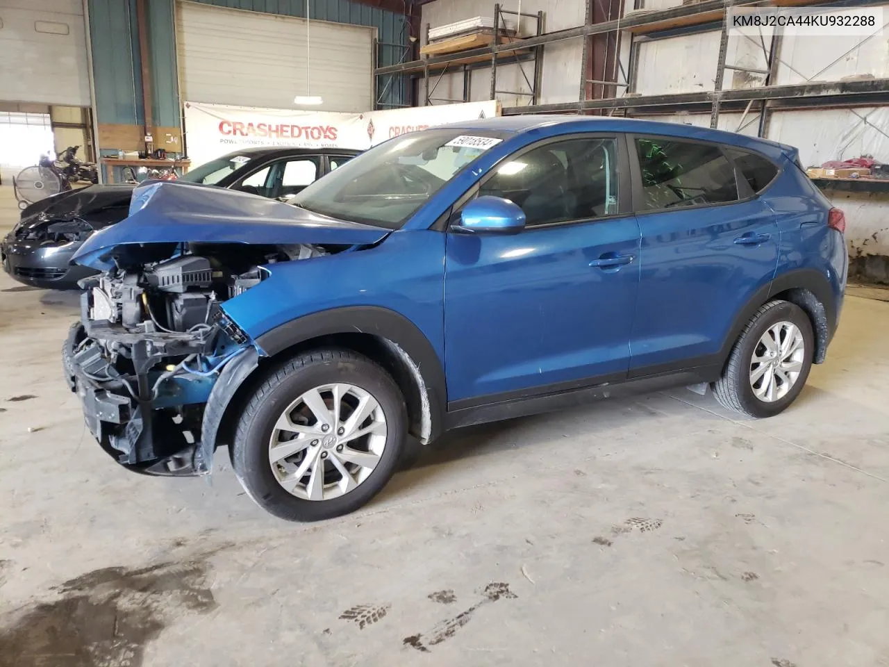 2019 Hyundai Tucson Se VIN: KM8J2CA44KU932288 Lot: 59018534