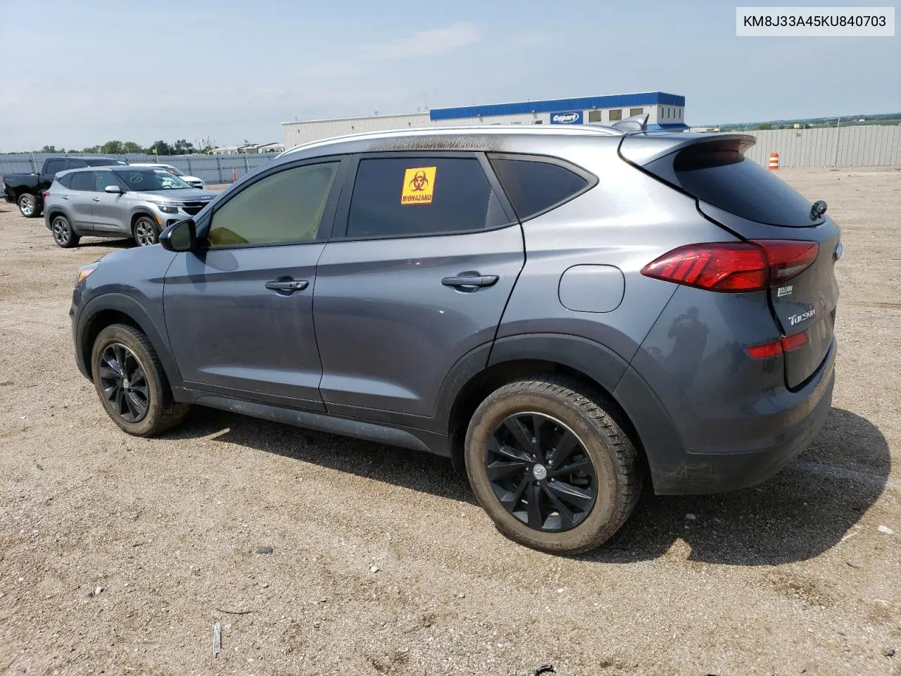 2019 Hyundai Tucson Limited VIN: KM8J33A45KU840703 Lot: 59022484