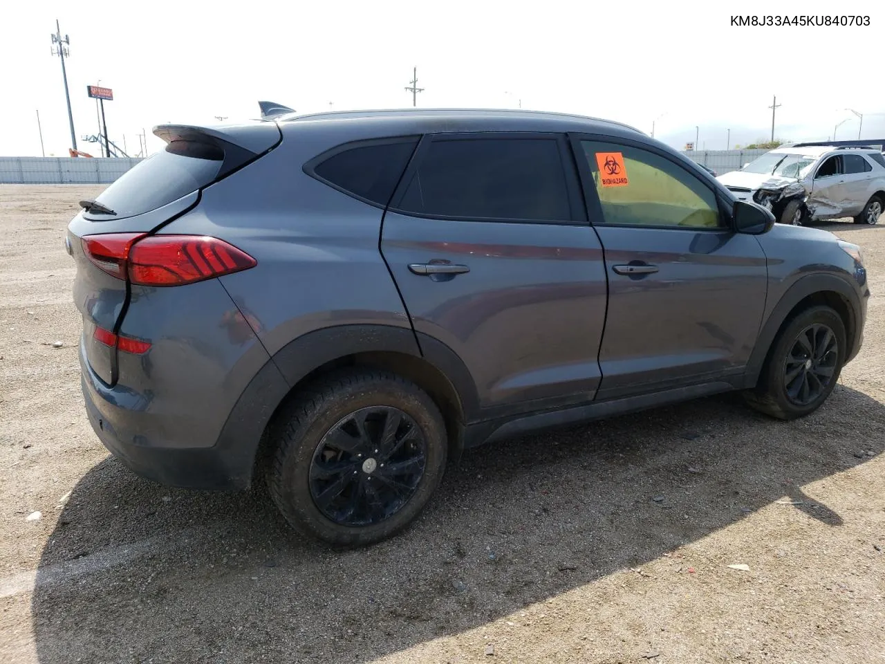 2019 Hyundai Tucson Limited VIN: KM8J33A45KU840703 Lot: 59022484