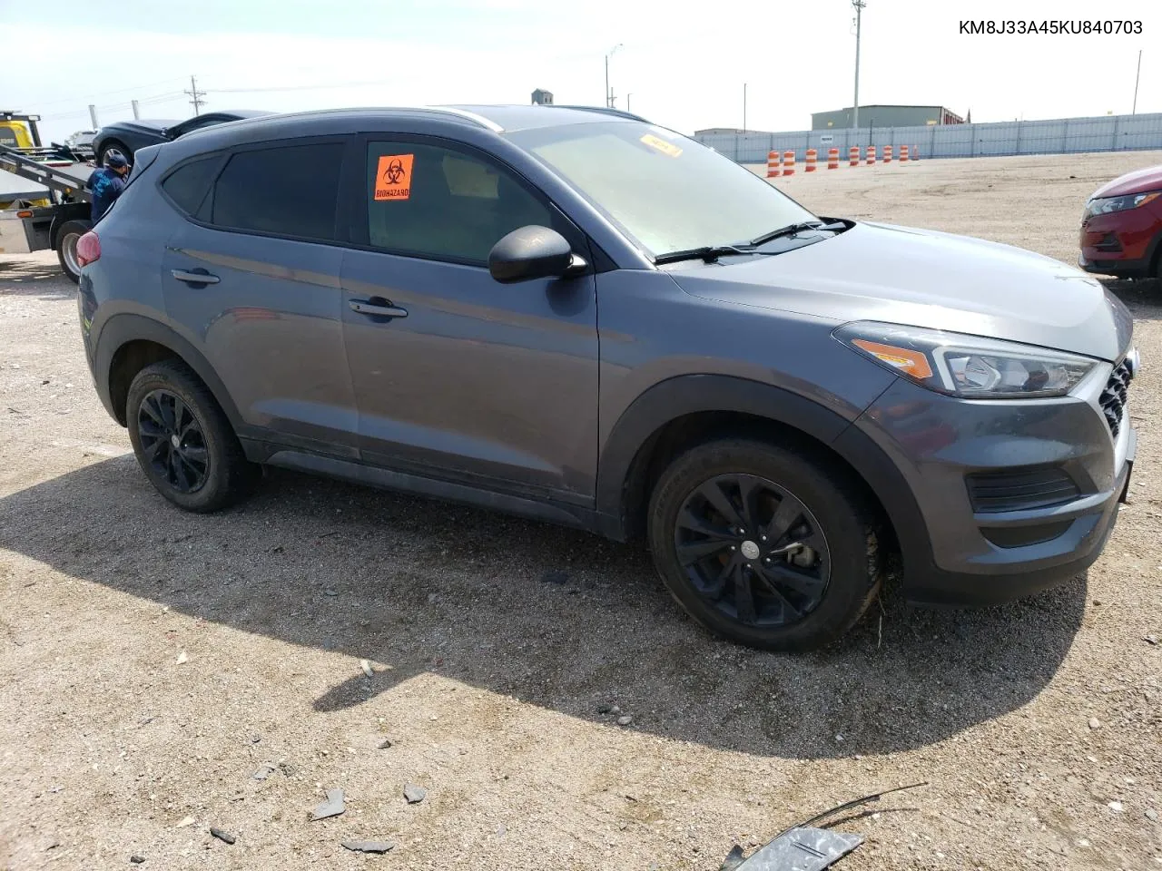 2019 Hyundai Tucson Limited VIN: KM8J33A45KU840703 Lot: 59022484