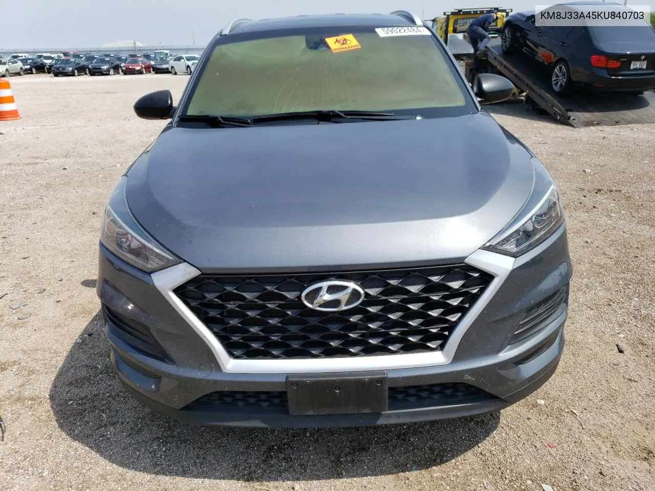 2019 Hyundai Tucson Limited VIN: KM8J33A45KU840703 Lot: 59022484