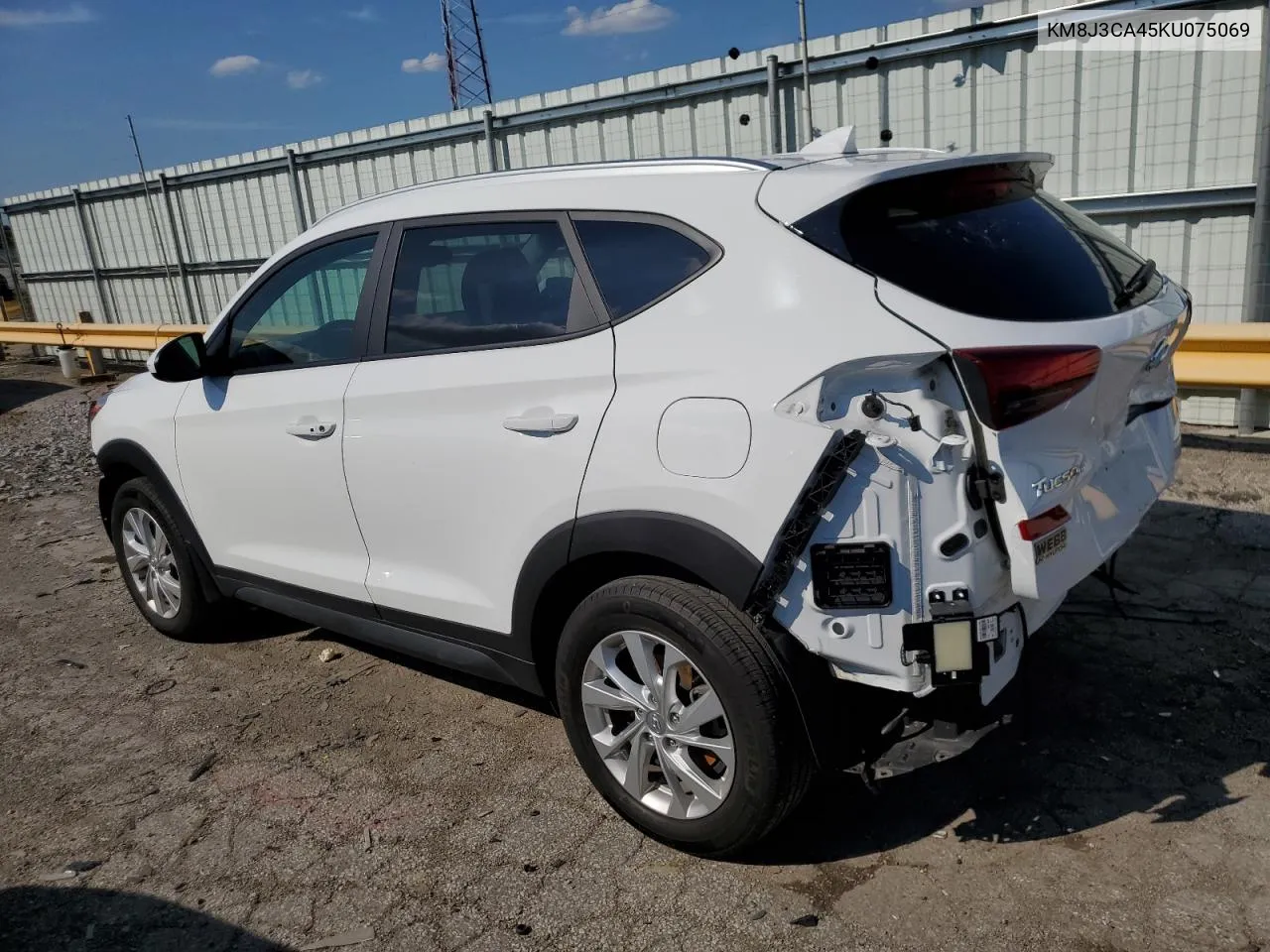 2019 Hyundai Tucson Limited VIN: KM8J3CA45KU075069 Lot: 59638574