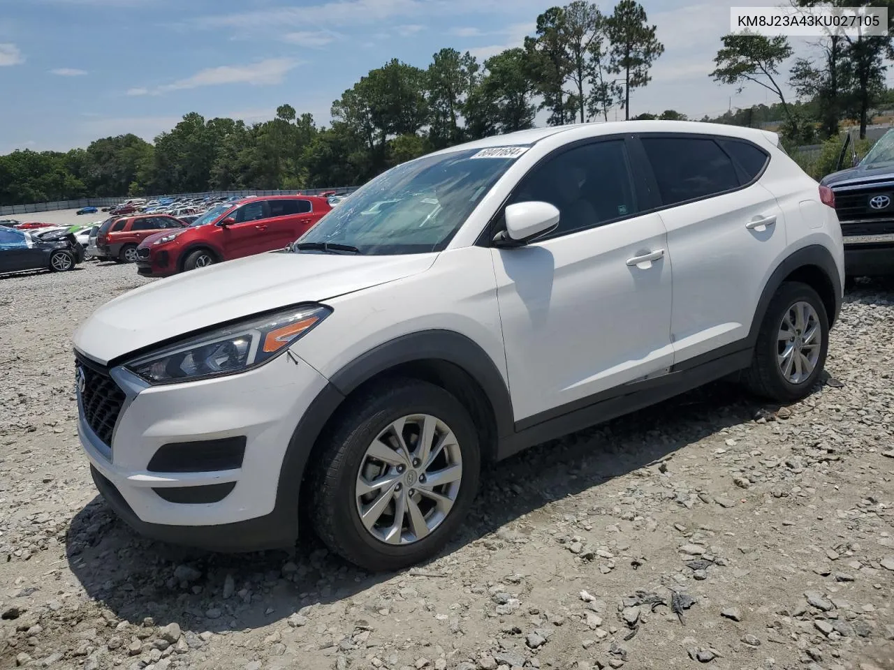 2019 Hyundai Tucson Se VIN: KM8J23A43KU027105 Lot: 60401684