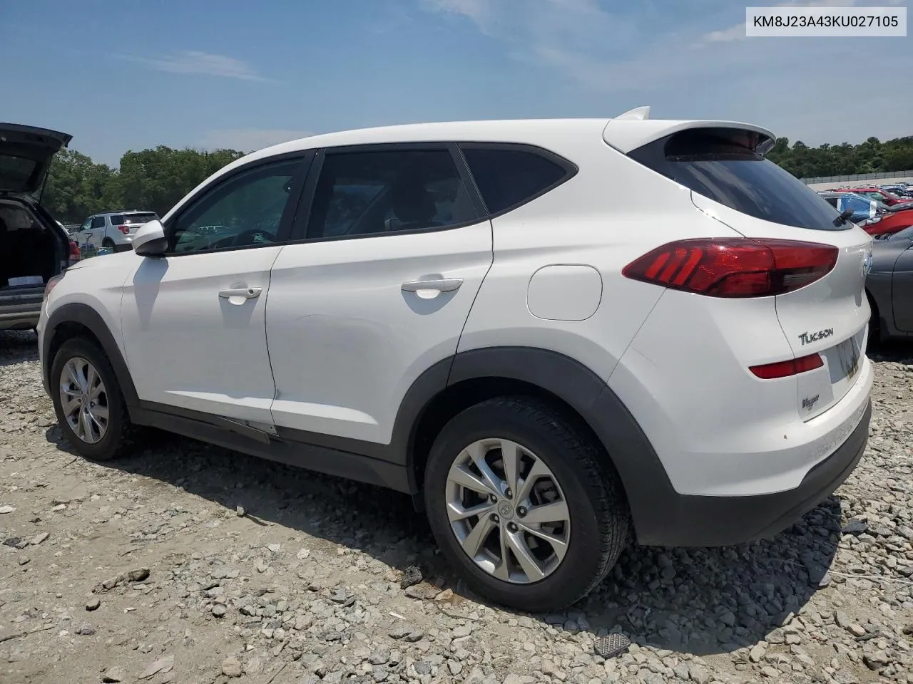 2019 Hyundai Tucson Se VIN: KM8J23A43KU027105 Lot: 60401684