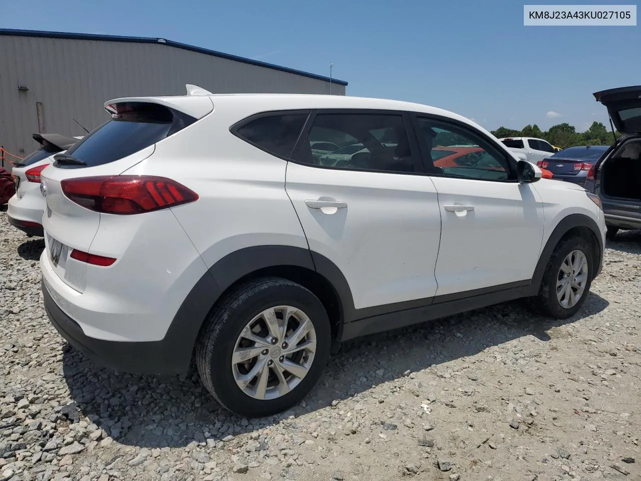 2019 Hyundai Tucson Se VIN: KM8J23A43KU027105 Lot: 60401684