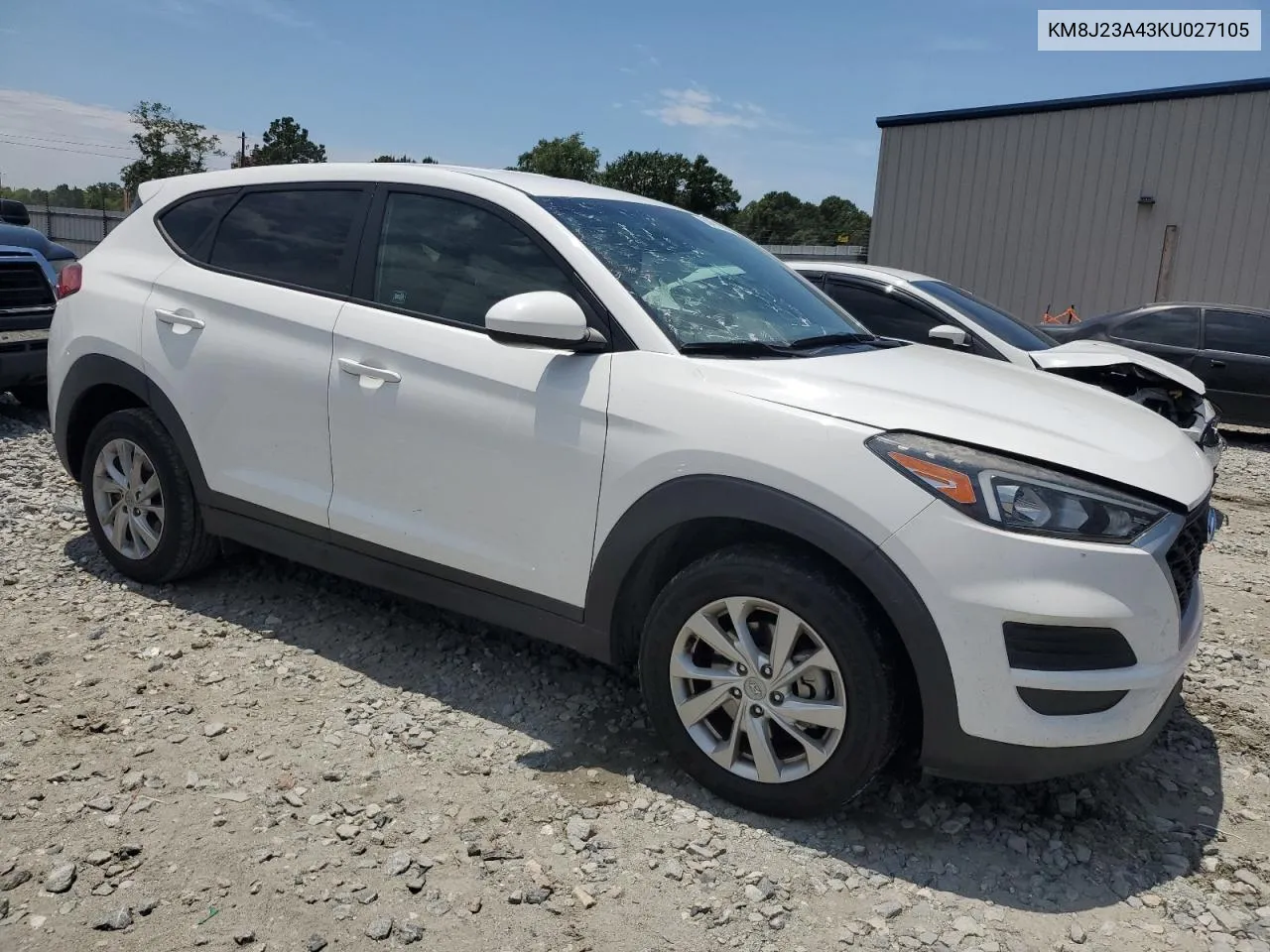 2019 Hyundai Tucson Se VIN: KM8J23A43KU027105 Lot: 60401684