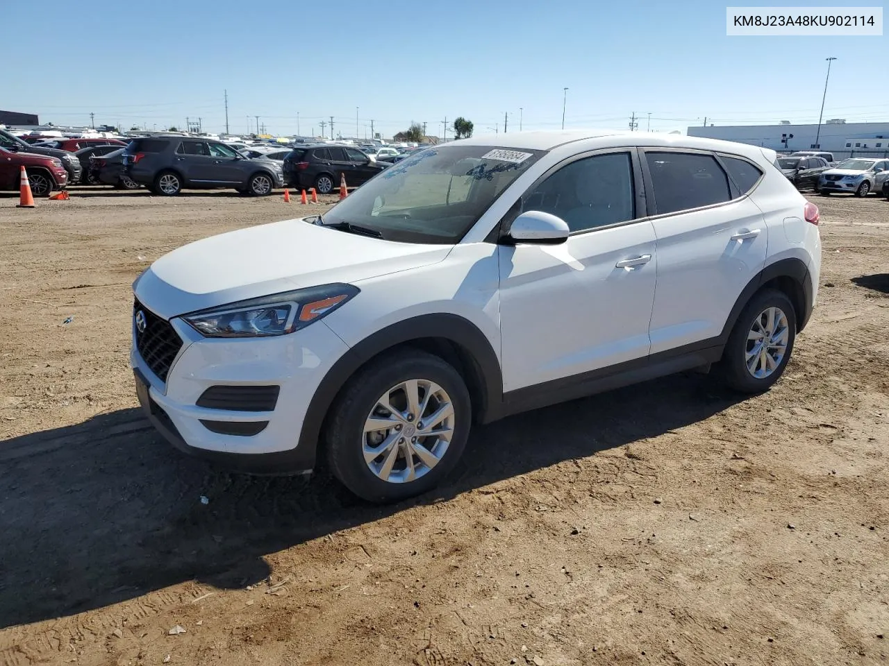 2019 Hyundai Tucson Se VIN: KM8J23A48KU902114 Lot: 61950684