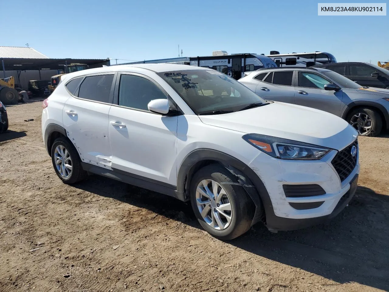 2019 Hyundai Tucson Se VIN: KM8J23A48KU902114 Lot: 61950684