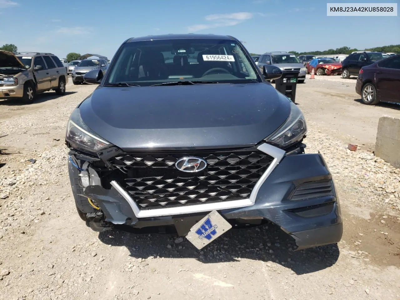 2019 Hyundai Tucson Se VIN: KM8J23A42KU858028 Lot: 61956424