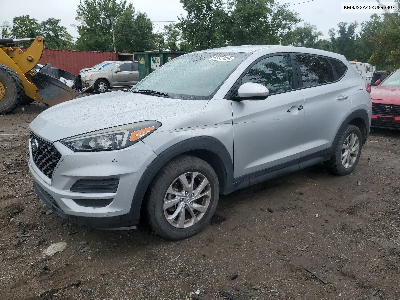 2019 Hyundai Tucson Se VIN: KM8J23A45KU893307 Lot: 62229404