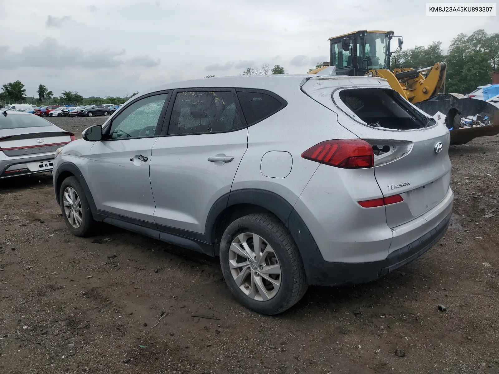 2019 Hyundai Tucson Se VIN: KM8J23A45KU893307 Lot: 62229404